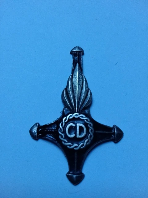 Insigne Légion Étrangère - 4° REI / 6° CP Compagnie Portée - Sahara Algérie 1960 - Original