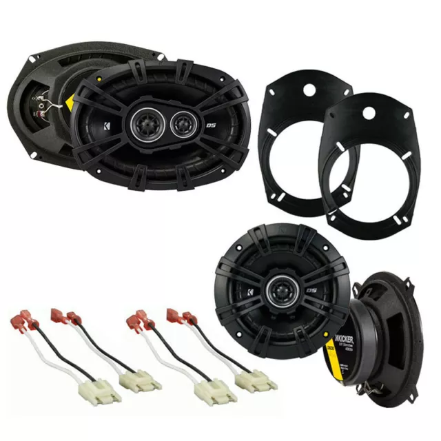 Fit Dodge Ram Truck 1994-2001 Factory Speaker Upgrade Kicker DSC693 DSC5 Package