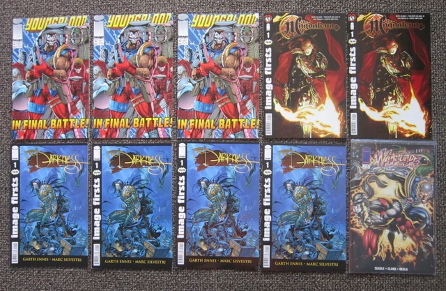 lot (10) IMAGE COMIC BOOK Youngblood Magdalena The Darkness Warblade Species VG