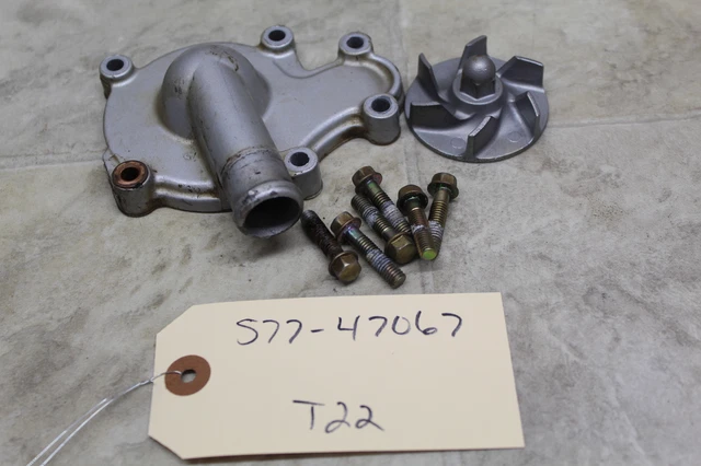 05-07 Polaris Predator 500 Oem Engine Water Coolant Pump Cover Impeller