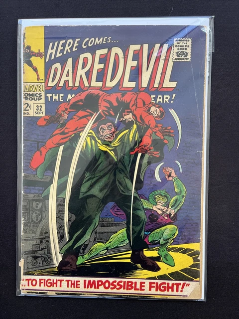Marvel Lot 1960’s Daredevil # 32, 36, 47, 48, 54, 55. Gene Colon Art