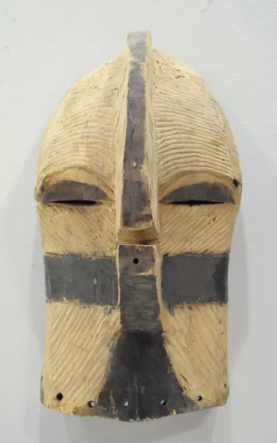 African Mask Songye Male Wood DRC Mask 18"