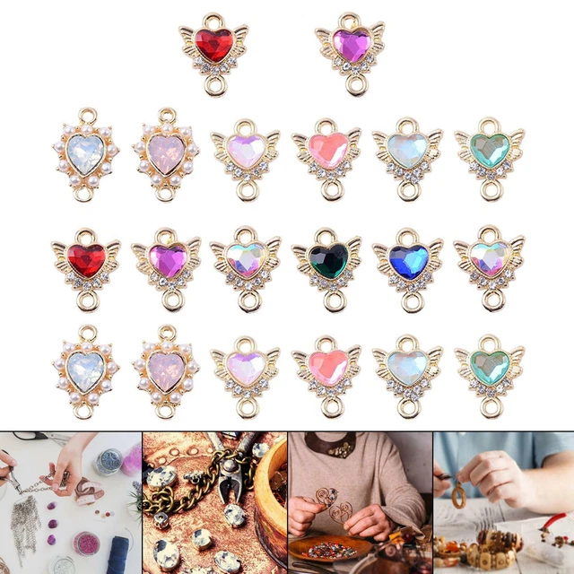 20 pièces alliage breloques pendentifs breloques bricolage pour la