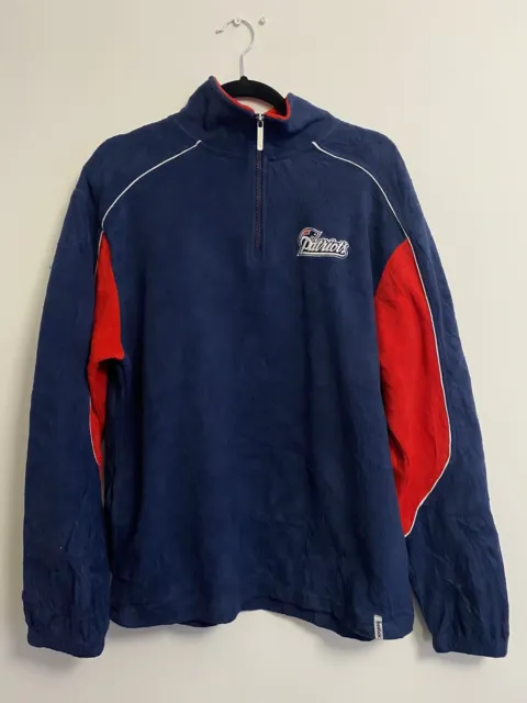 Reebok Vintage Mens Navy NFL Logo Fleece / Sweater / Pull Over - Size | Small