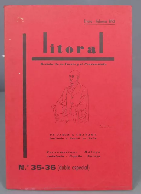 Litoral. Revista de la Poesía y el Pensamiento. Nº 35-36. De Cádi