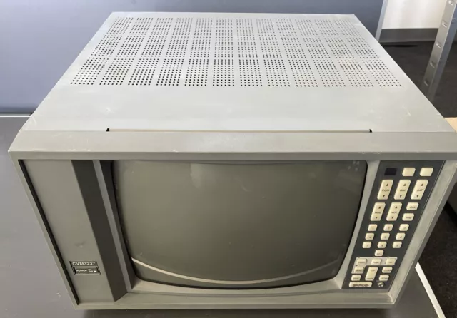 BARCO CVM-3237D RGB SDI 14 Zoll Trinitron Monitor Retro Gaming PAL RGB S-Video