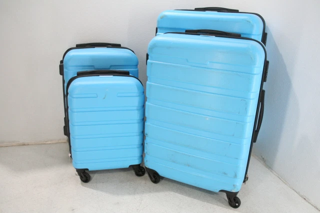Coolife Luggage 4 Piece Set Suitcase Spinner Hardshell Lightweight TSA Lock