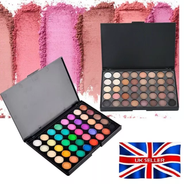 40 Colour Eyeshadow Eye Shadow Palette Makeup Kit Set Make Up Professional Box