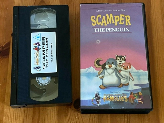 SCAMPER THE PENGUIN Childrens VHS Video Pre Owned £6.00 - PicClick UK
