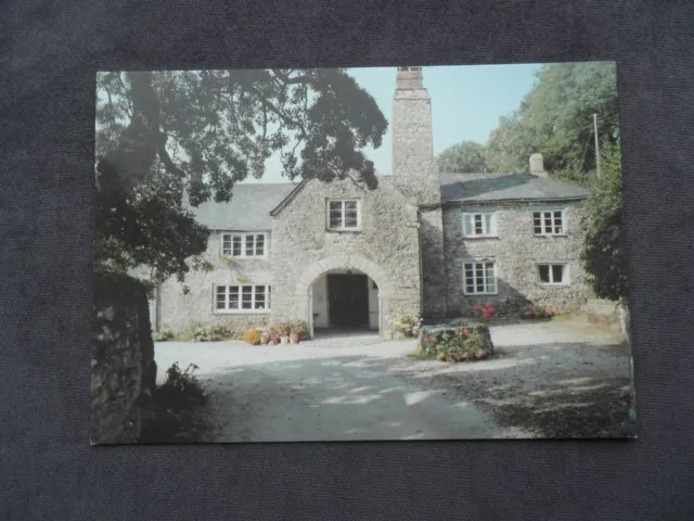 Postcard of Dornafield, South Devon (Farmhouse Dornafield Campsite Newton Abbot)