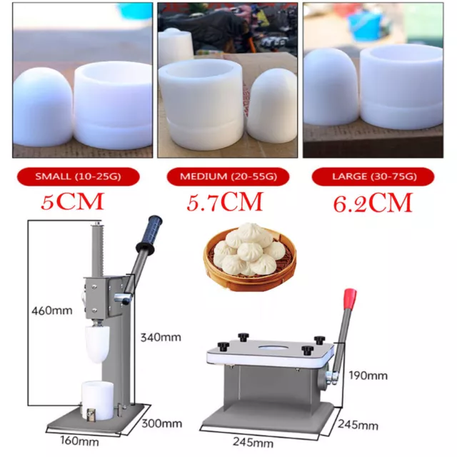 Manual Steamed Bun Forming Machine Baozi Making Machine mold Meat Bun Gadget