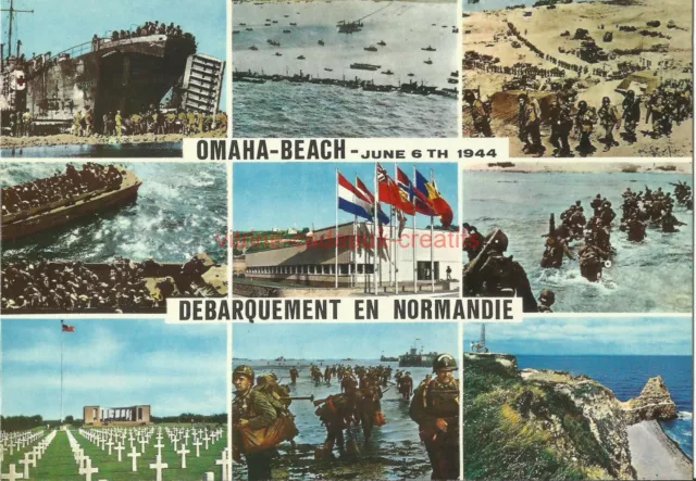 Carte postale Débarquement en Normandie