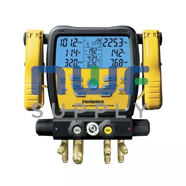 SM480V SMAN Fieldpiece 4-Port Wireless Digital Manifold