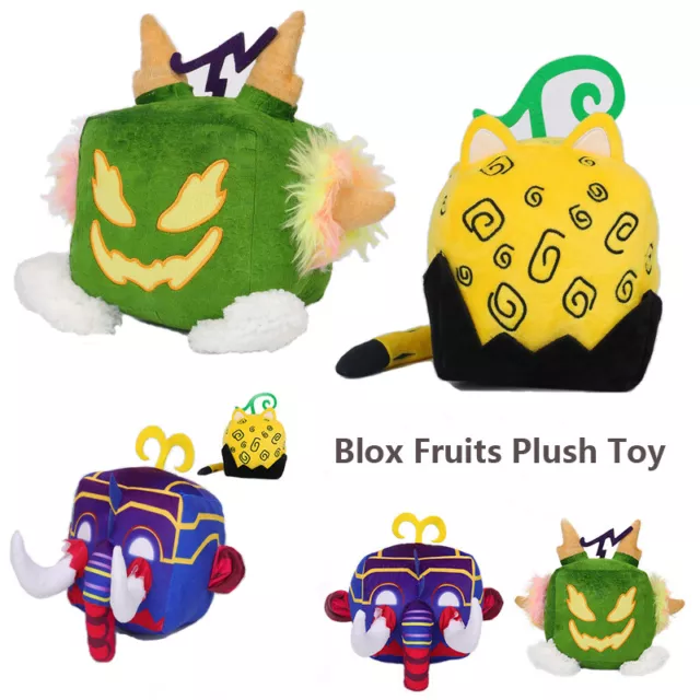 Blox Fruits Plush Doll Leopard Soul Blox Fruit Stuffers Toy Game Collection  Gift