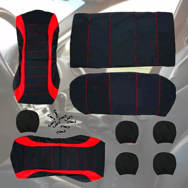 fr Car Seat Cover Fabric Auto Seat Protector Car Bench Seat Cover Automobile Par