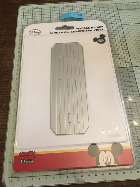 Disney Panorama Concertina Seiten aus Mickey Mouse Sammlung Würfelset Ref.5560
