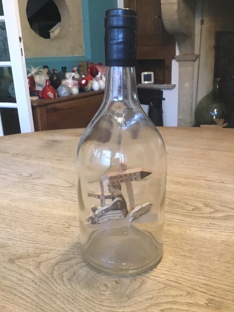 Alambic Décoratif En Verre Doré - Collection Eaux De Vie - Style Rustique