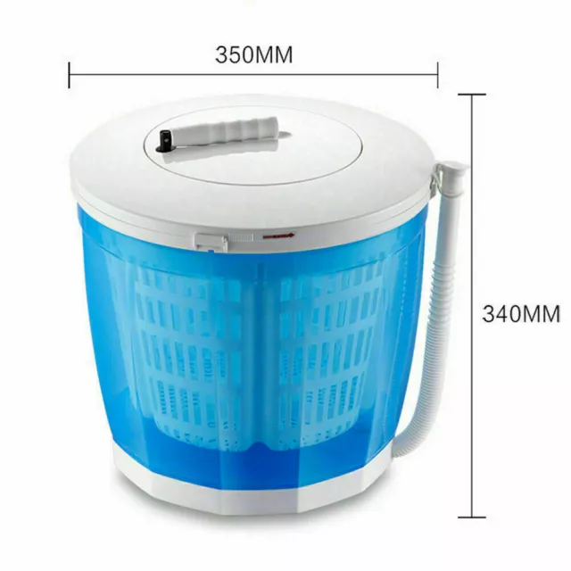 Portable Spin Dryer Manual Clothes Dryer Mini  Machine Traveling