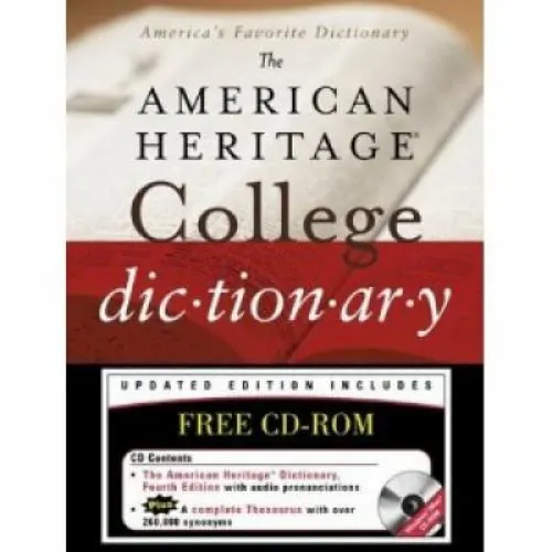 The American Heritage College Dictionary, Fourth Edition with CD-ROM, , 97806184