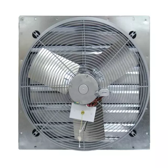 Corporation CE12-DS Direct Drive Exhaust Fan, Shutter Mounted, Single Phase, 12"