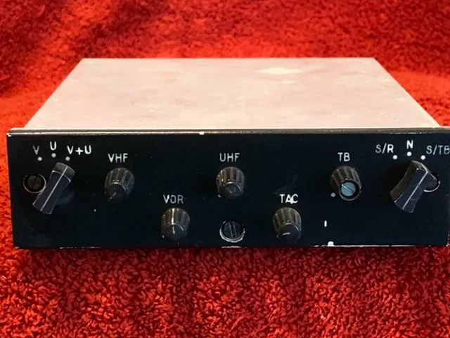 Team Kr-144A Audio Panel P/N Cp2323B With Mounting Tray