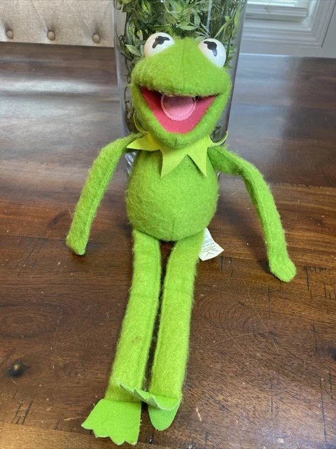 Vintage 1981 Fisher Price Jim Henson KERMIT THE FROG 14” Plush! 857 RARE!