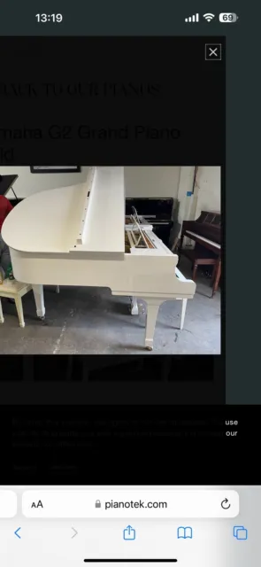 Yamaha Grand Piano G2 1986