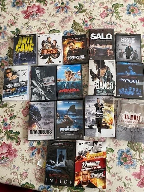 Lot de 16  DVD  