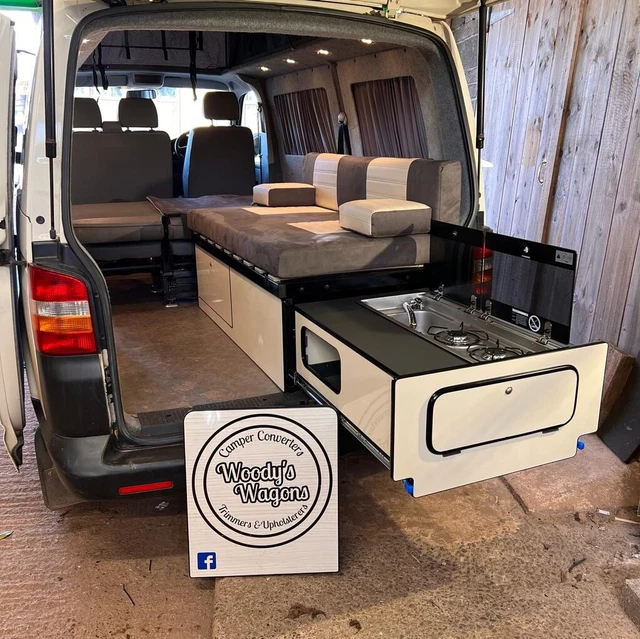 VW TRANSPORTER T5 T6 Kombi Camper System £2,250.00 - PicClick UK