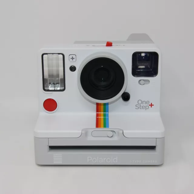 Polaroid One Step Plus +  I-Type Film Camera - White - Tested & Working