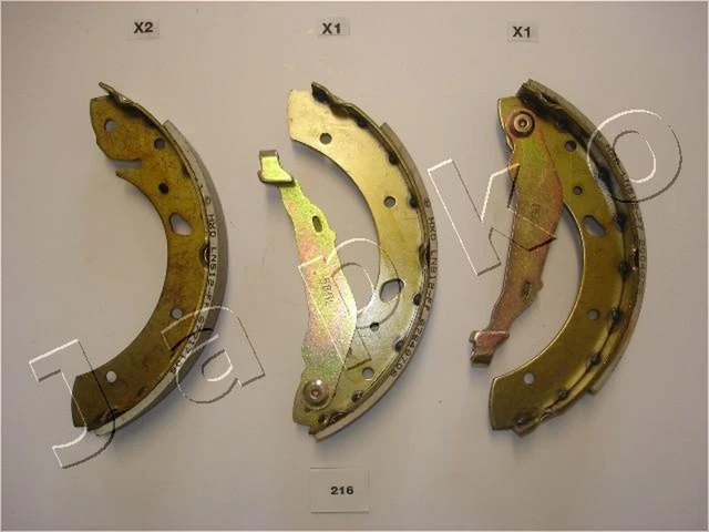 Kit ganasce freno Japko 55216 230 mm per Toyota Avensis Liftback AT220_ VVT ZZT220_