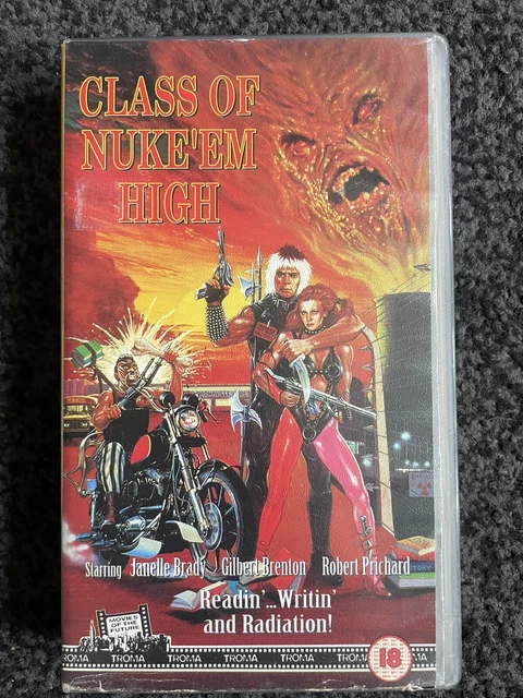 CLASS OF NUKE em high vhs Troma Video Release £5.95 - PicClick UK