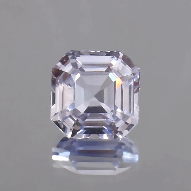 AAA 5.30 CT Naturel sans Défaut Kashmiri Saphir Bleu Asscher Coupe Desseré Gemme
