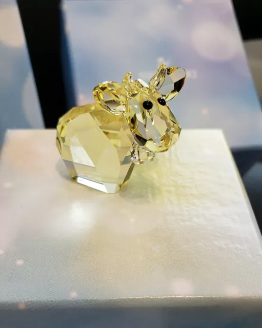 Swarovski Lovlot Mini Mo Tender Yellow Crystal 5125945 -  Retired