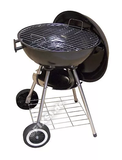 Kugelgrill 17 Zoll Granada Holzkohlegrill Standgrill Grill BBQ Camping Holzkohle