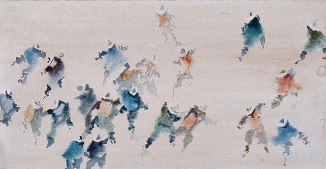 Jean-Pierre Divertido - Pintura Original - Acuarela - El Multitud 2