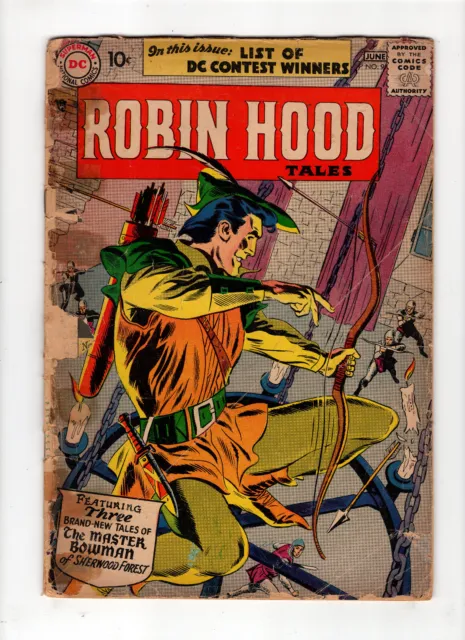 Robin Hood Tales #9 (1957, DC Comics) Low Grade