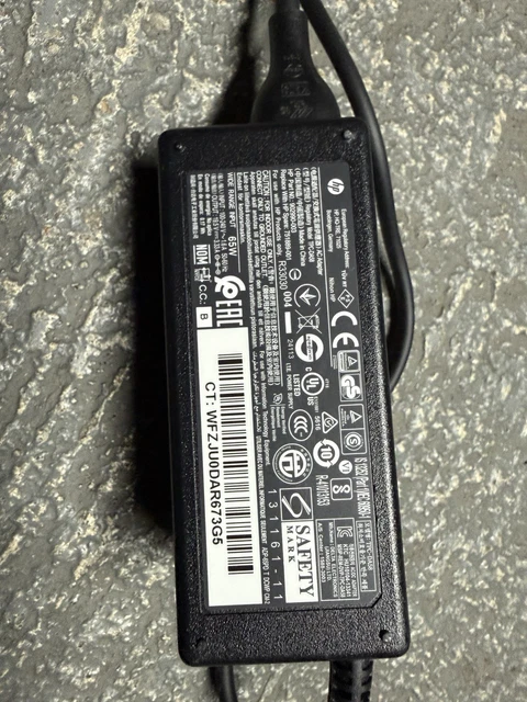 Chargeur PC Portable HP Original - 65W (19.5V - 3.33A) - Accessoires informatique
