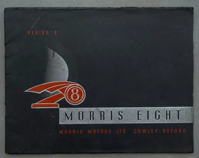 Morris Eight Series E sales brochure #2