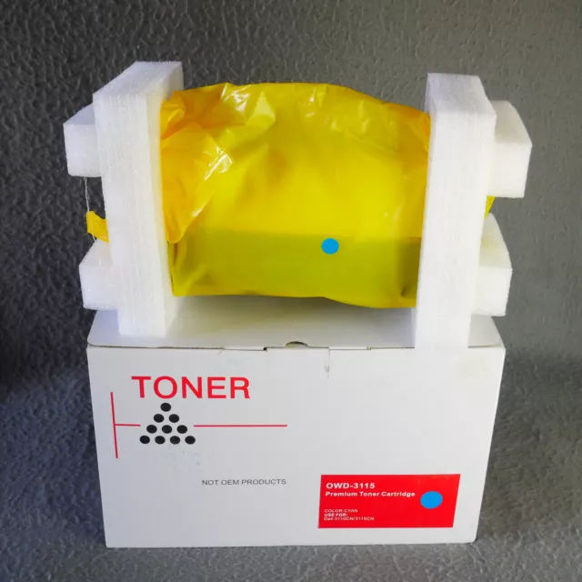 Cyan Ink Laser Toner Cartridge for DELL 3110CN / 3115CN New READ DESC