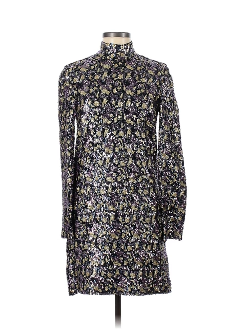 Jill Stuart Women Black Cocktail Dress M