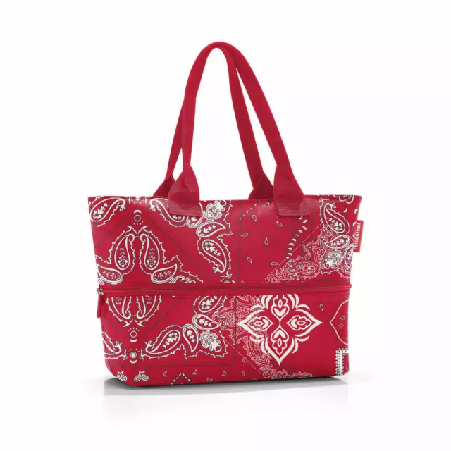 reisenthel shopper e1, sac à provisions, sac cabas, Bandana Red, 12 L, RJ3087