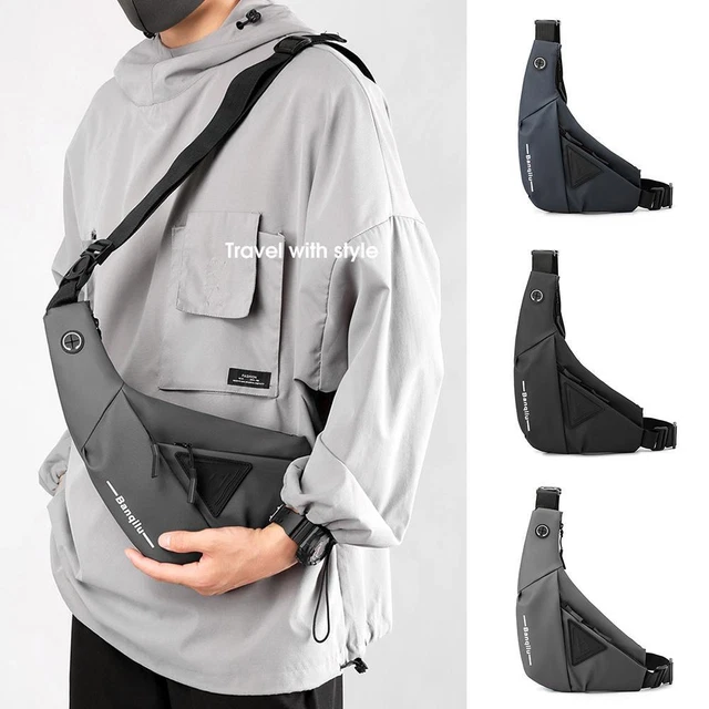 Borsa per il seno impermeabile vita borsa per il tempo libero sport a tracolla singola