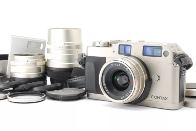 [NEAR MINT] Contax G1 Green Label 35mm Film Camera TLA 140 45mm 28mm 90mm JAPAN 2