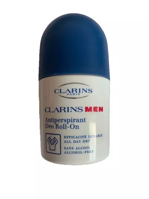 Clarins Men Antiperspirant Deo Roll-On (New) - 50ml Free Postage