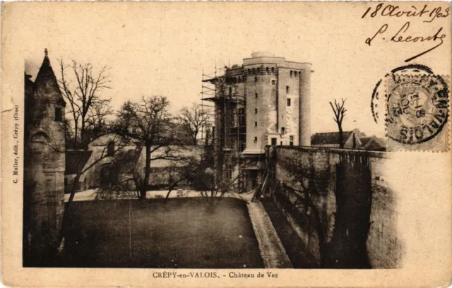 CPA AK CREPY-en-VALOIS Chateau de Vez (423865)