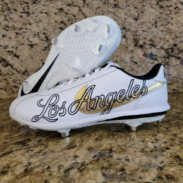 Nike Lunar Cortez BSBL Baseball Cleats All Star Los Angeles CV5565-101 Size 13