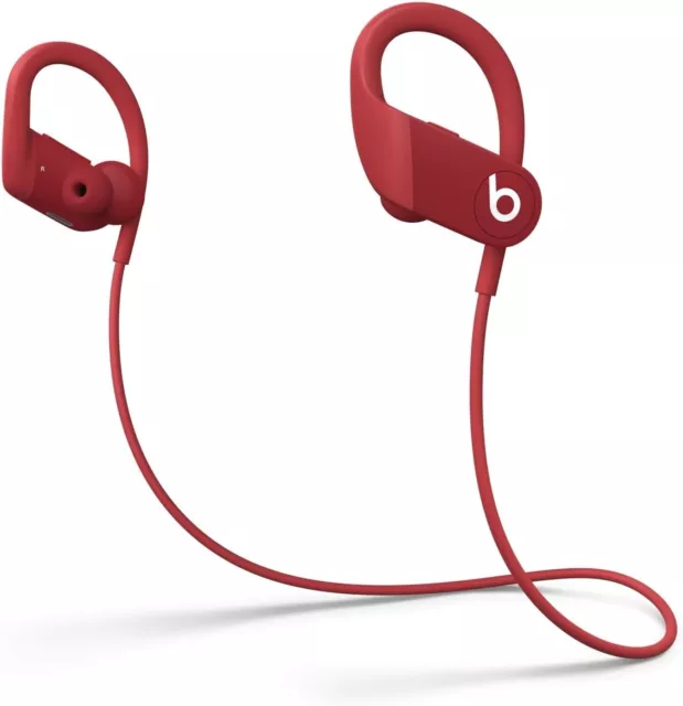Beats by Dre Powerbeats 4 Wireless Kabellose Earphones Bluetooth Kopfhörer Rot