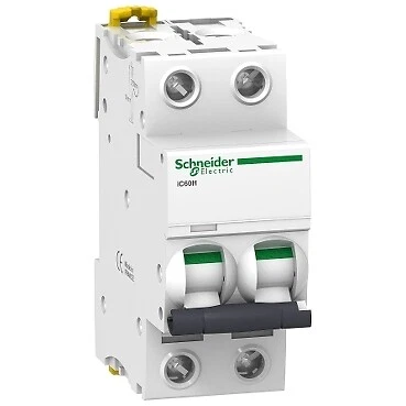 Disjoncteur modulaire – iC60H – 2P – 25 A – courbe C