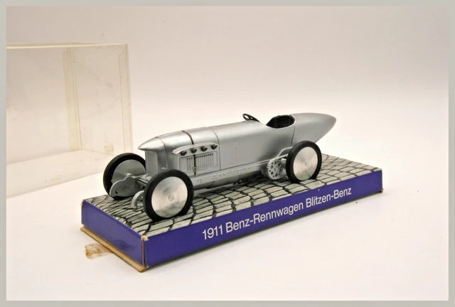 Miniature CURSOR MODEL 1:43 - Mercedes-Benz 1911 Rennwagen Blitzen-Benz N°971 - Rare